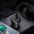 ACEFAST B2-72W Dual USB-C, Dual-port Metal Fast Car Charger, Support PD30W, PPS, QC3.0/QC2.0, AFC, FCP, Compatible with Xiaomi, iPhone, Samsung, Oppo - Black
